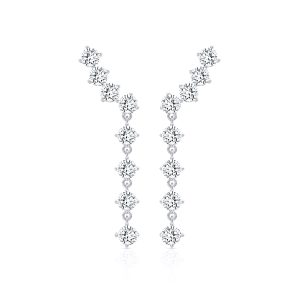 Natalia Diamond Drop Earrings